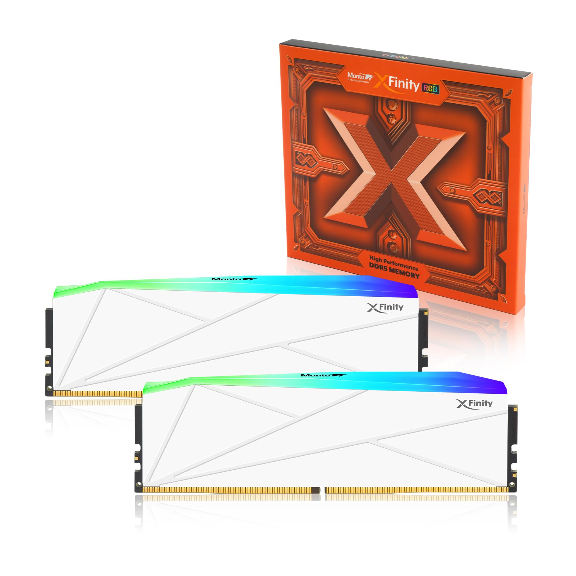 V-Color メモリ DDR5-6400 32GBx2 64GB V-Color DDR5 96GB (24GBx4) 6000MHz CL32 3Gx8 1Rx8 OC R-DIMM